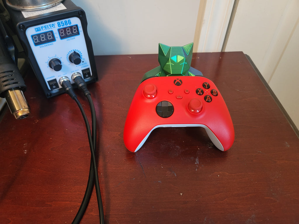 TMR Upgraded Xbox Series Controller - Red & White