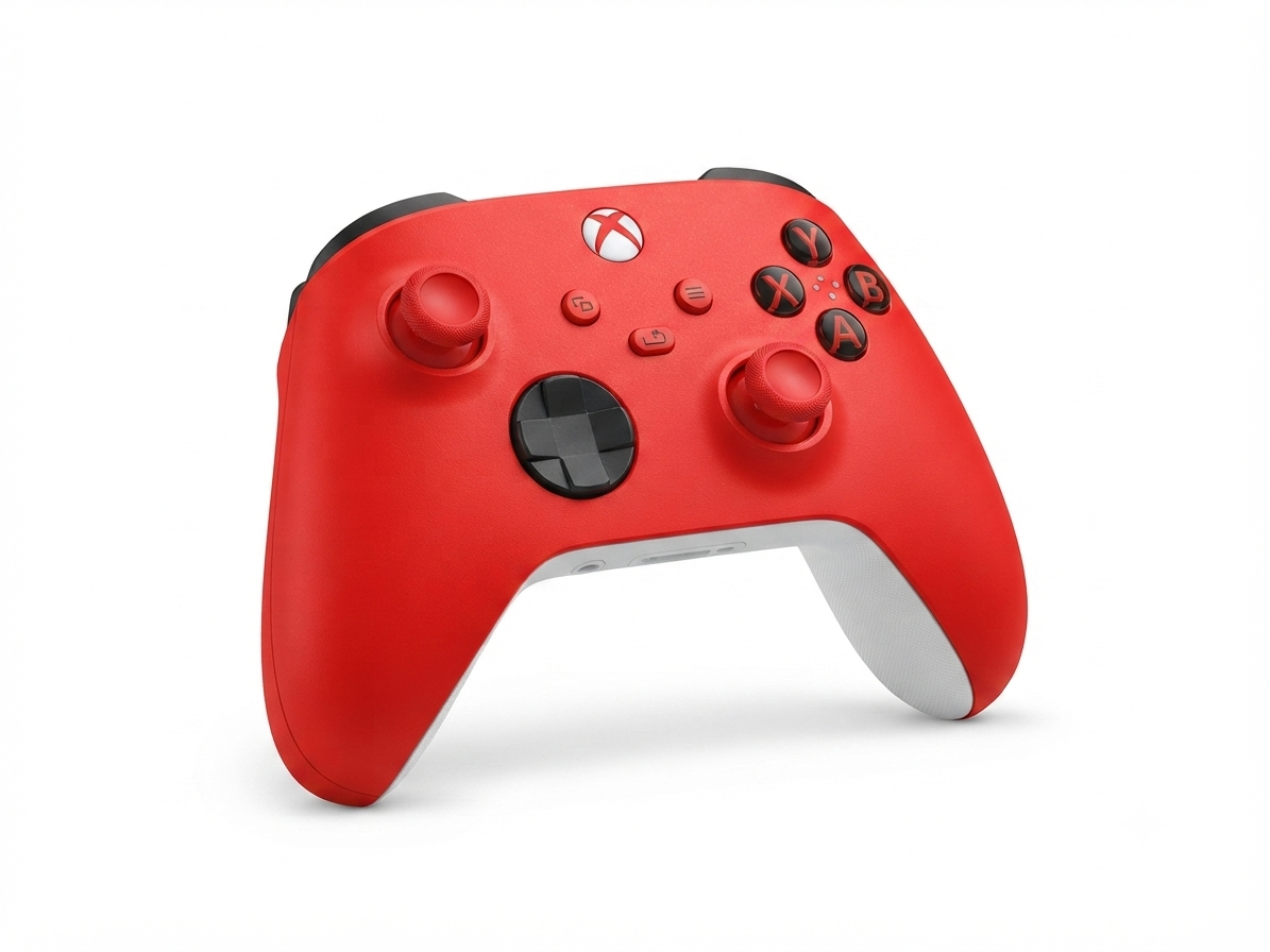 TMR Upgraded Xbox Series Controller - Red & White